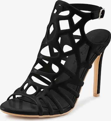 LASCANA Belle Affaire Sandale in Schwarz: Vorderseite