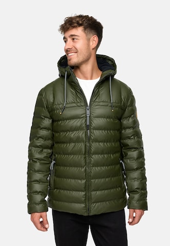 INDICODE JEANS Between-season jacket 'INAmiso' in Green