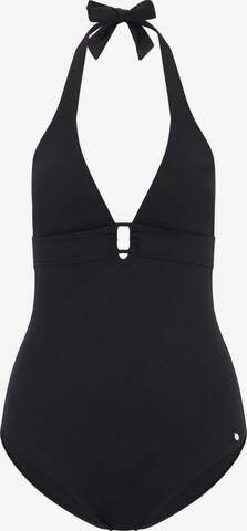 Bikini di s.Oliver in nero: frontale