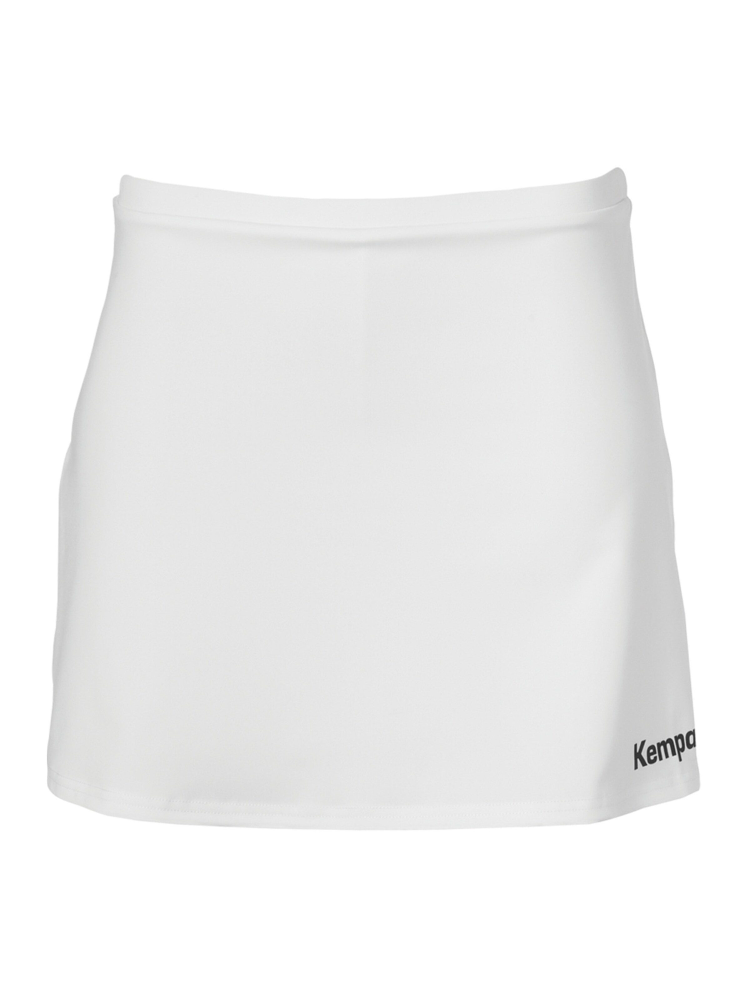 KEMPA Loosefit Sporthosenrock in Weiß: Vorderseite