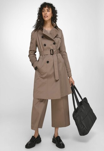 Basler Between-Seasons Coat in Brown: front