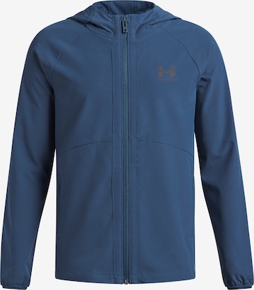 UNDER ARMOUR Sports jacket in Blue: front