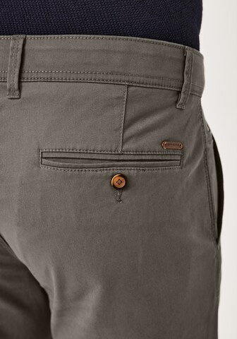 REDPOINT Slimfit Chinohose in Grau