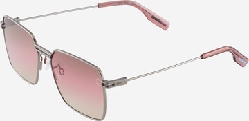 Lunettes de soleil McQ Alexander McQueen en rose : devant