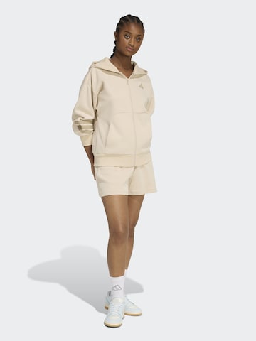 ADIDAS SPORTSWEAR Loosefit Sportovní kalhoty 'Future Icons' – béžová: přední strana