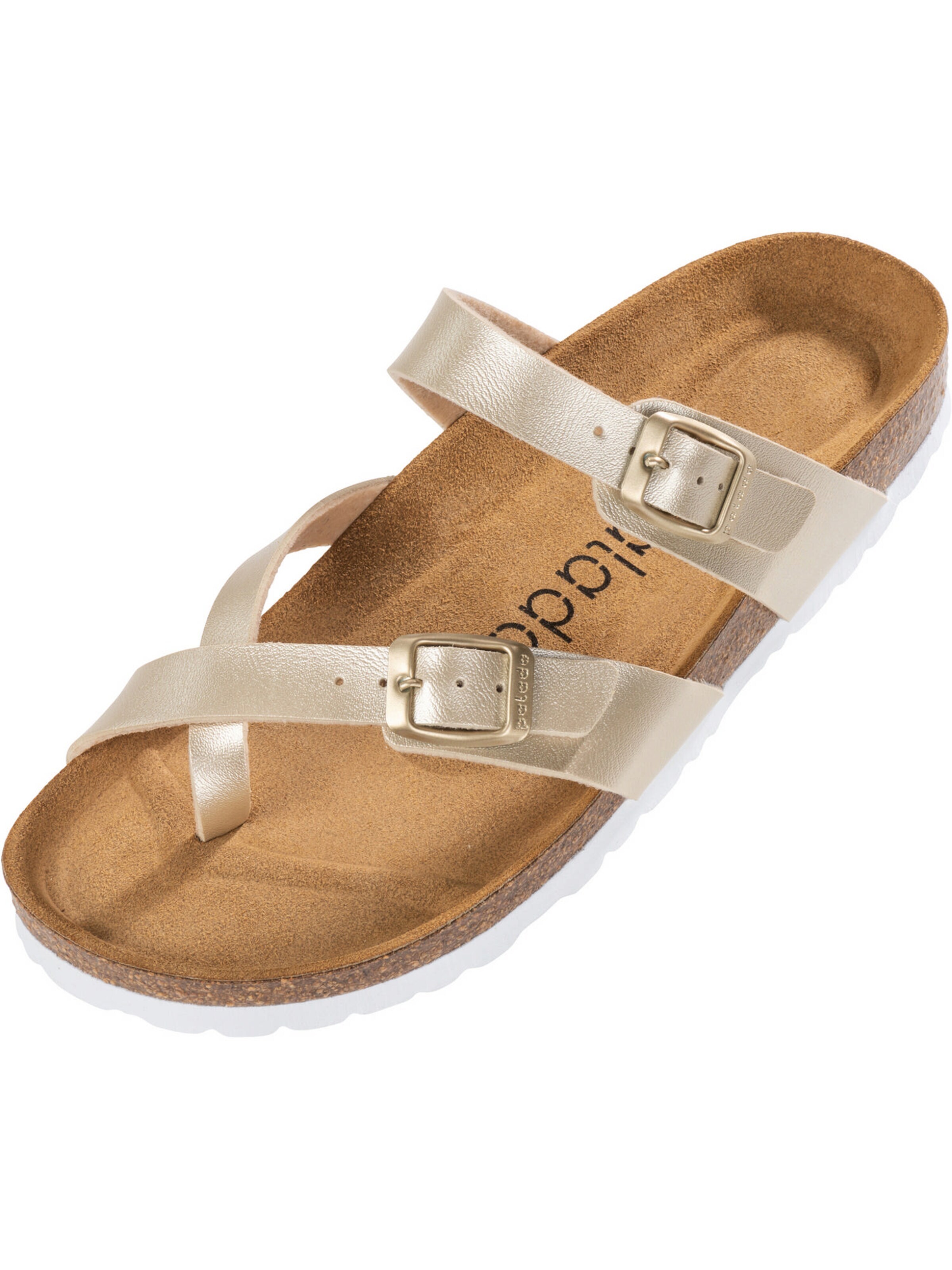 Palado Pantolette 'Cres'‌‌‌‌ in Gold: Vorderseite