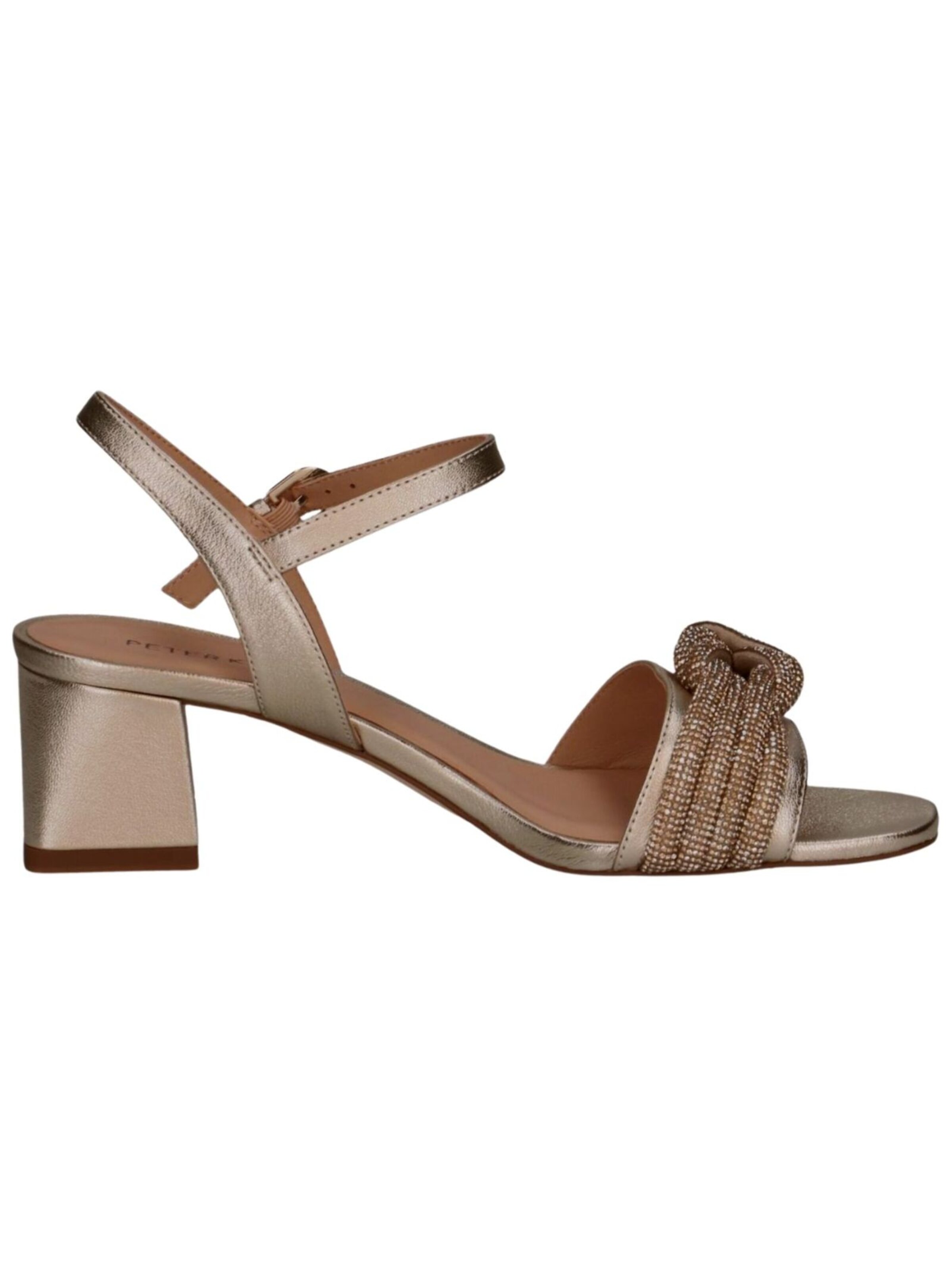 PETER KAISER Strap Sandals in Gold