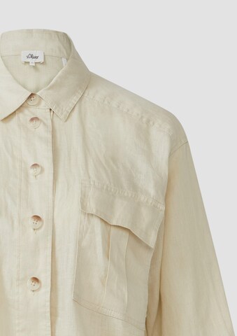 s.Oliver Bluse in Beige
