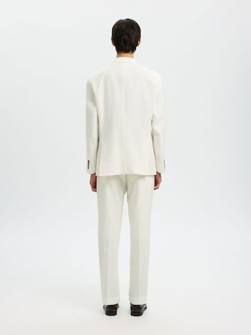 SELECTED Regular Fit Jakke i hvid