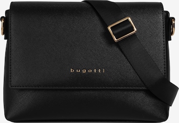 bugatti Crossbody Bag 'ELLA SAFFIANO' in Black: front