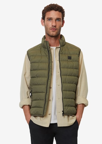 Marc O'Polo Vest in Green: front