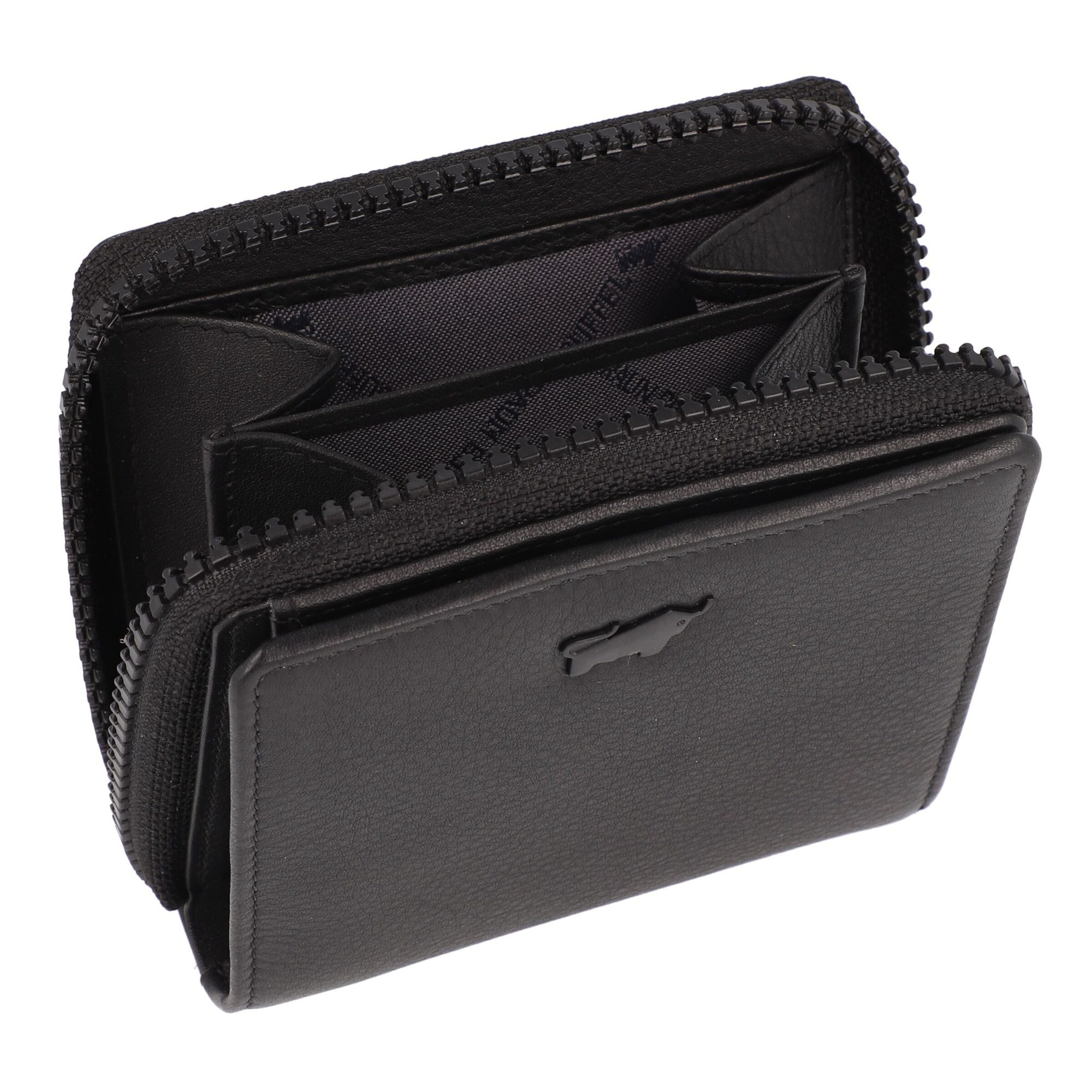 Braun Büffel Wallet 'Capri' in Black