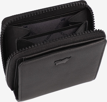 Braun Büffel Wallet 'Capri' in Black