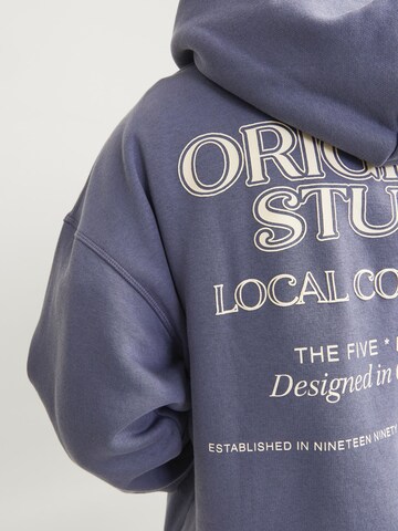 JACK & JONES Sweatshirt in Lila