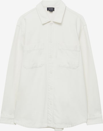 Chemise Pull&Bear en blanc : devant