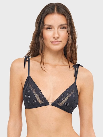 GiselaTrokutasti Grudnjak ' ' - crna boja: prednji dio