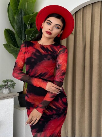 WOMAN VISION Kleid in Rot