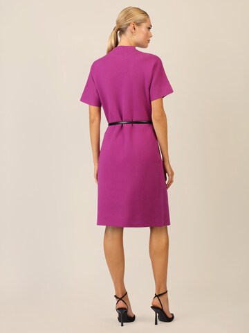 APART Knitted dress in Purple