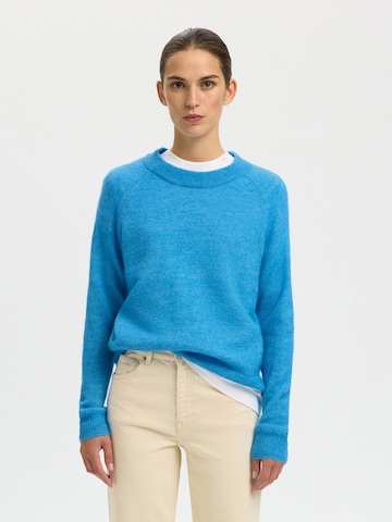 SELECTED Pullover in Blau: Vorderseite