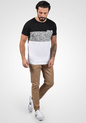 !Solid T-Shirt 'Sinor' in Schwarz