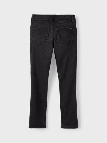 NAME IT - Slimfit Vaquero 'Silas' en negro