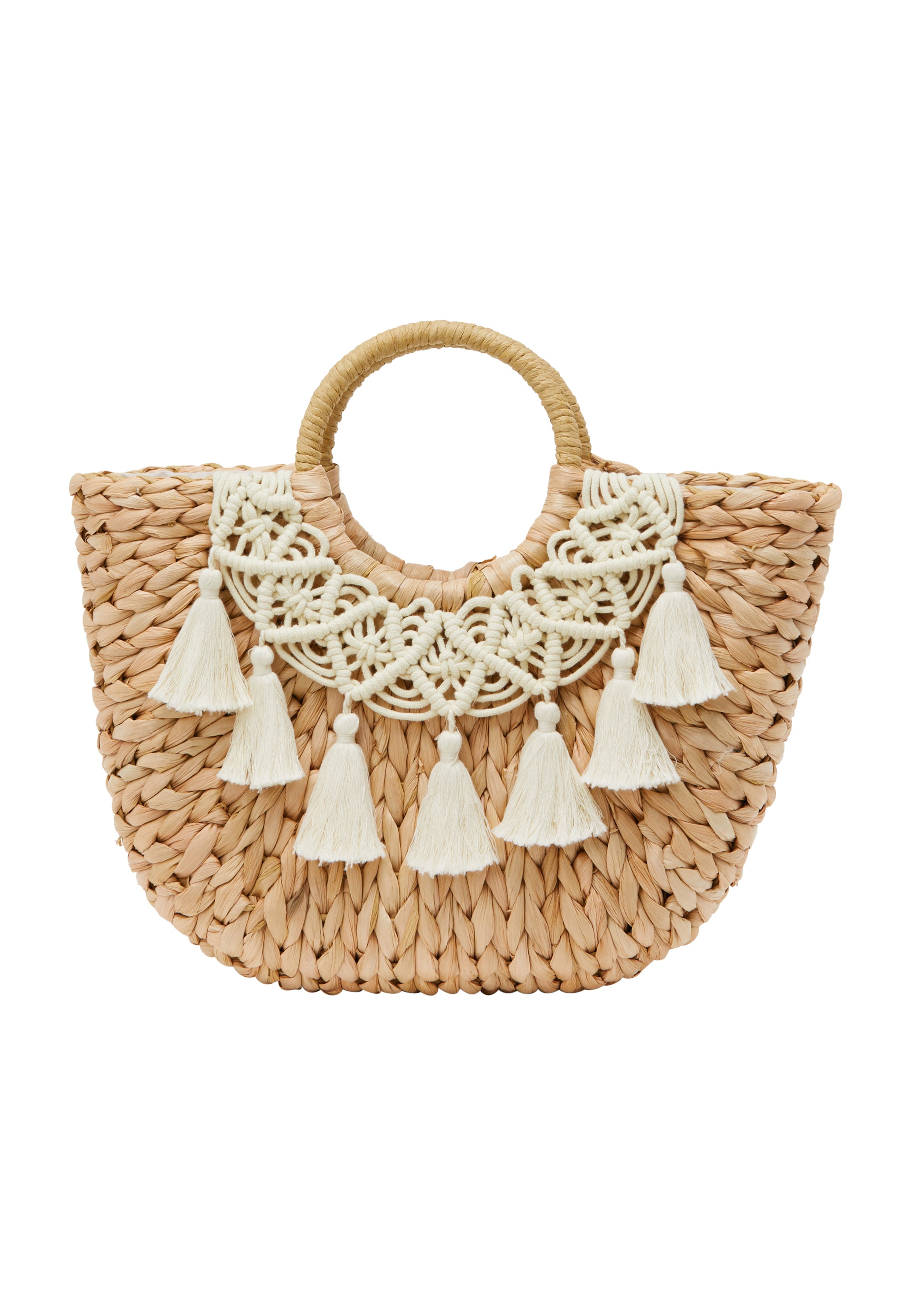 ebeeza - Bolso de mano en marrón: frente