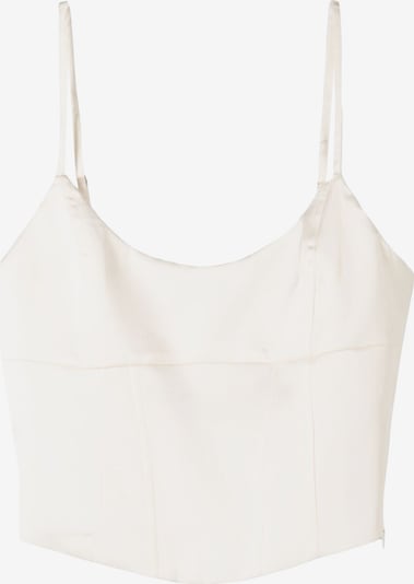 Bershka Toppi värissä ecru, Tuotenäkymä