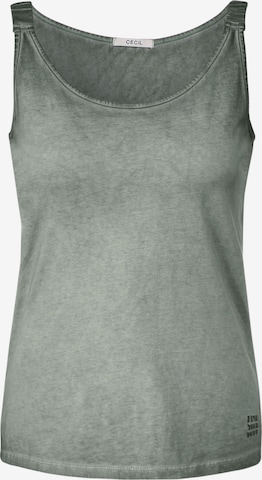 CECIL Top in Grey: front