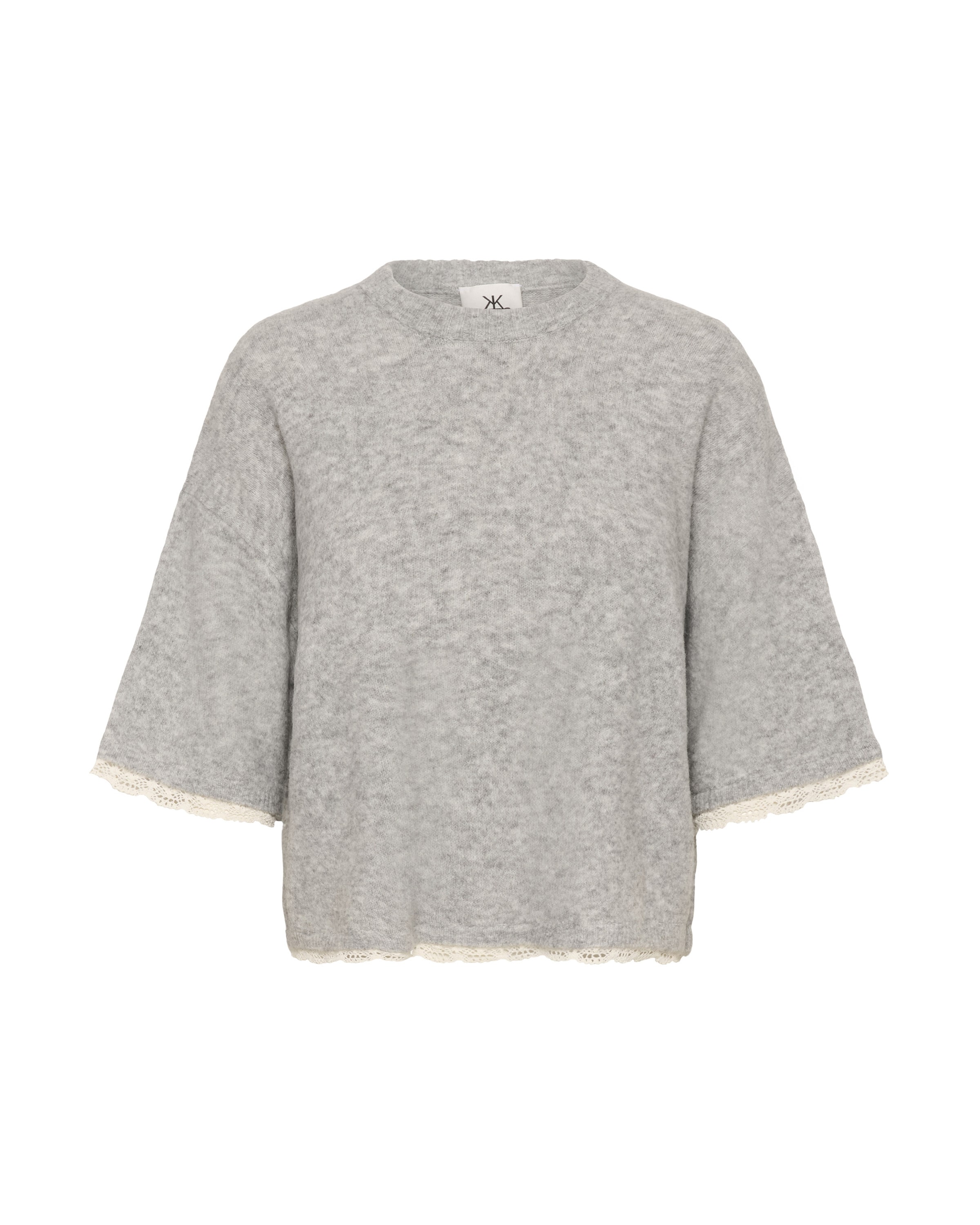 KAREN BY SIMONSEN Bluse 'KBEris' i grå: forside