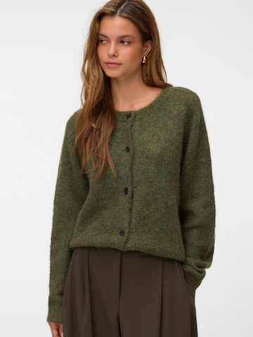 VERO MODA Strickjacke 'VMNOVAH' in Grün: Vorderseite