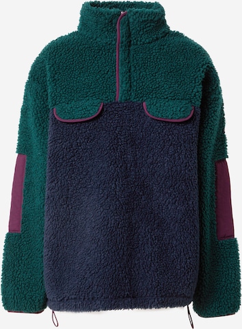 LEVI'S ® Fleece jas 'Montana Sherpa Jacket' in Blauw: voorkant