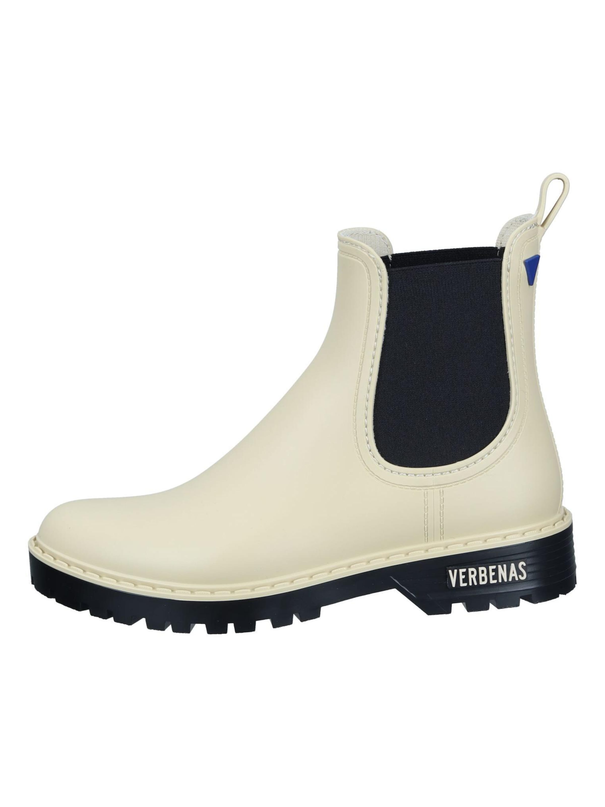 VERBENAS Ankle Boots in White