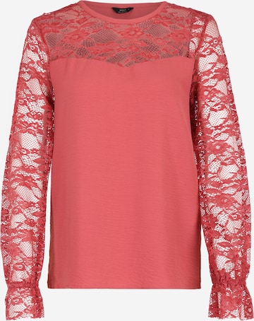 T-shirt 'KARO' Only Tall en rose : devant