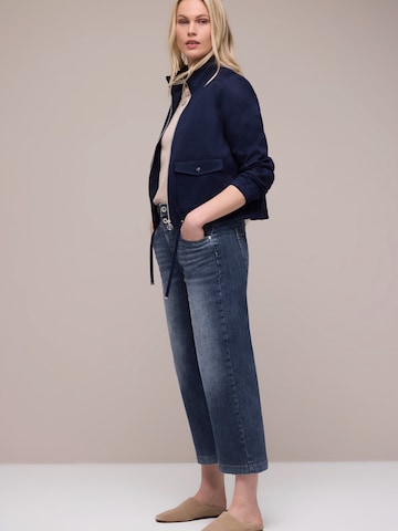 Wide leg Jeans 'Emee' de la STREET ONE pe albastru