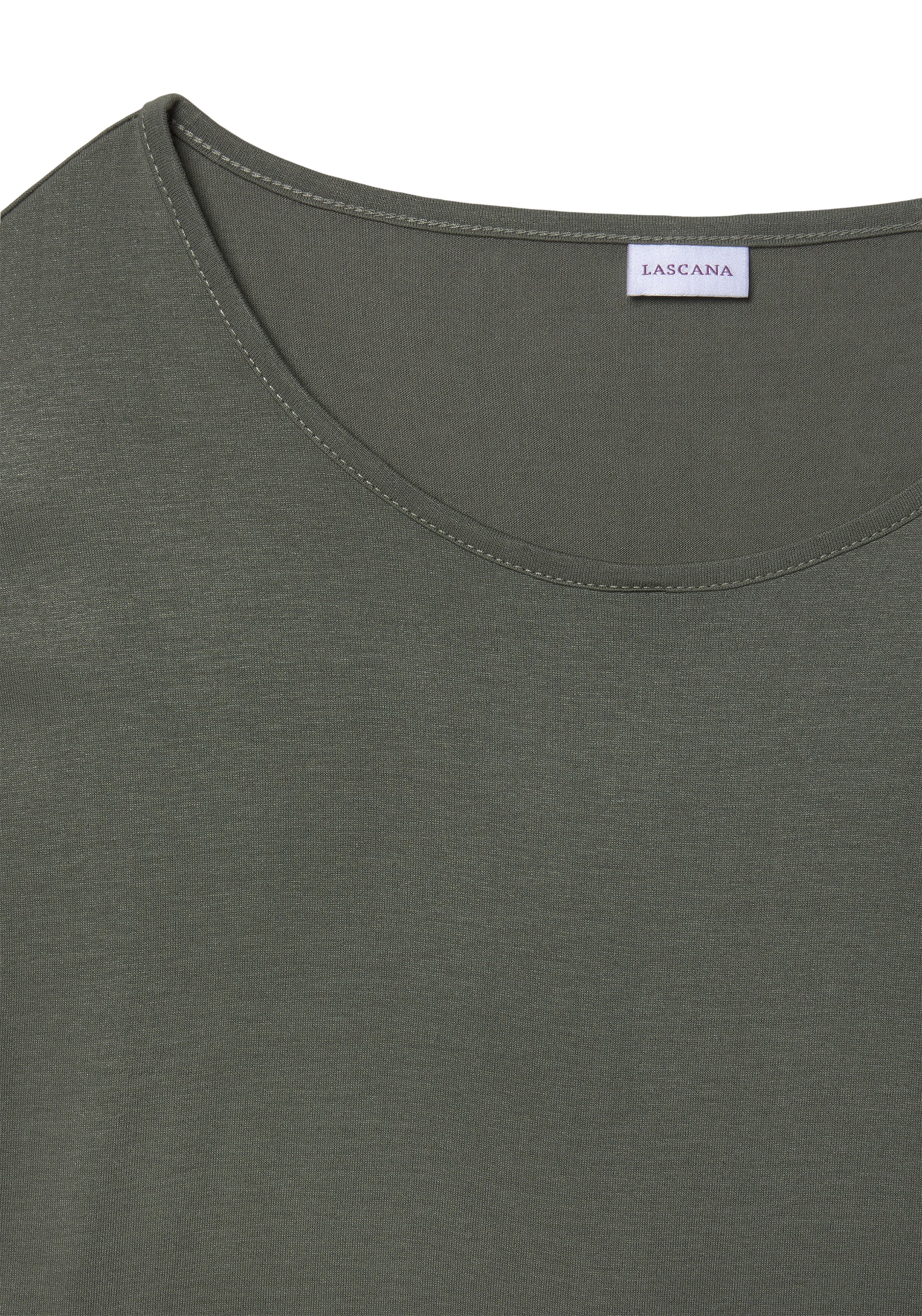 žalia LASCANA Marškinėliai