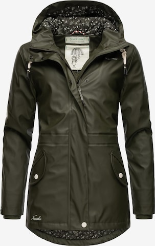 NAVAHOO Weatherproof jacket 'Ocean Heart' in Green