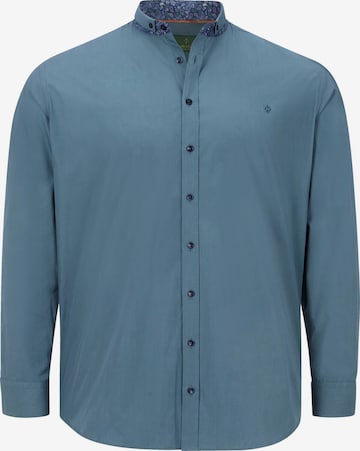 Charles Colby Regular fit Button Up Shirt ' Duke Bran ' in Green: front