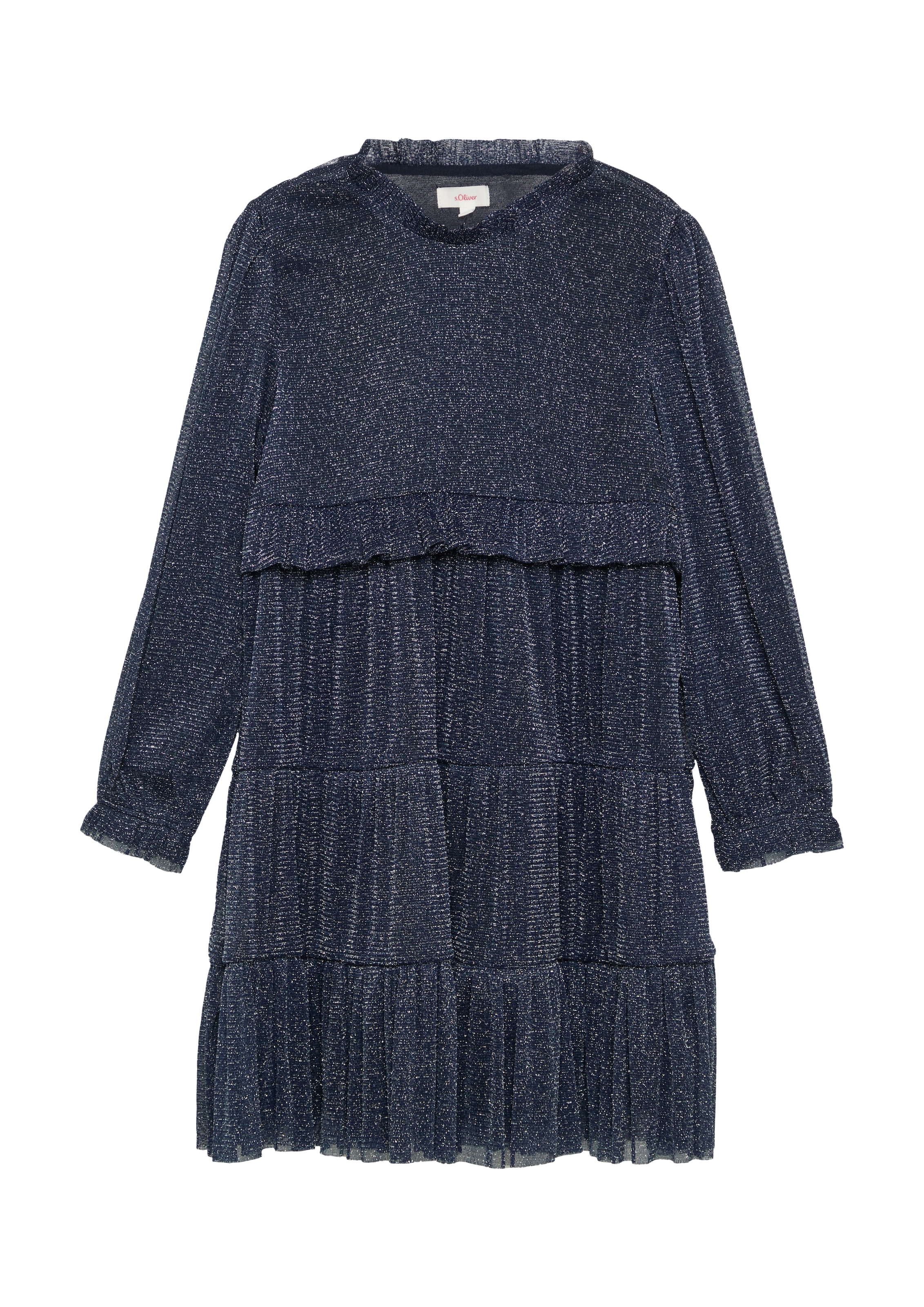 s.Oliver Kleid in Blau: Vorderseite