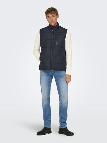 Only & Sons Vest 'ONSJake', värv sinine