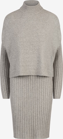 APART Strick Set in Grau: Vorderseite