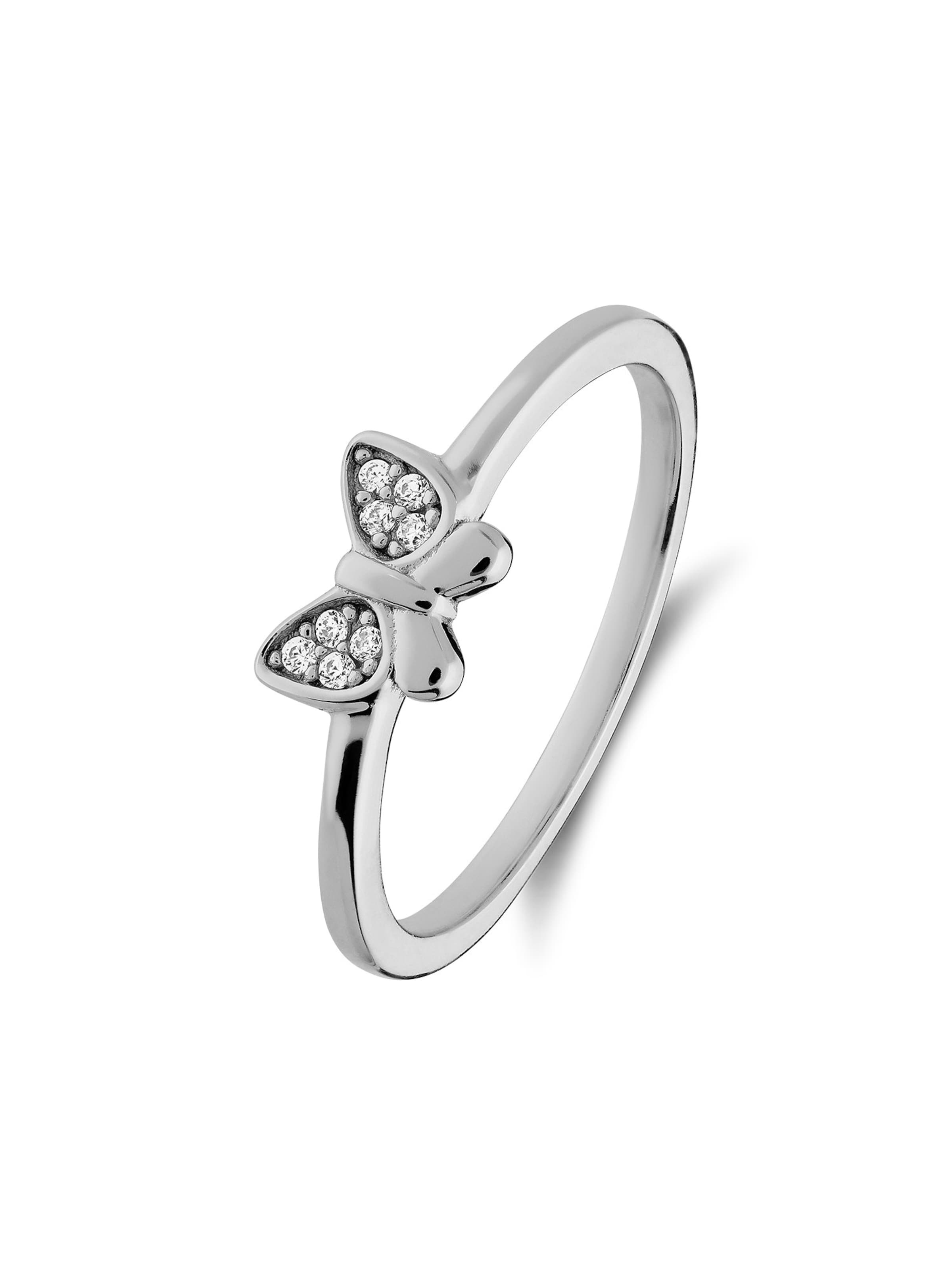 Lucardi Ring in Silber: Vorderseite