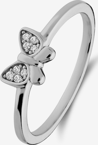Lucardi Ring in Silber: Vorderseite
