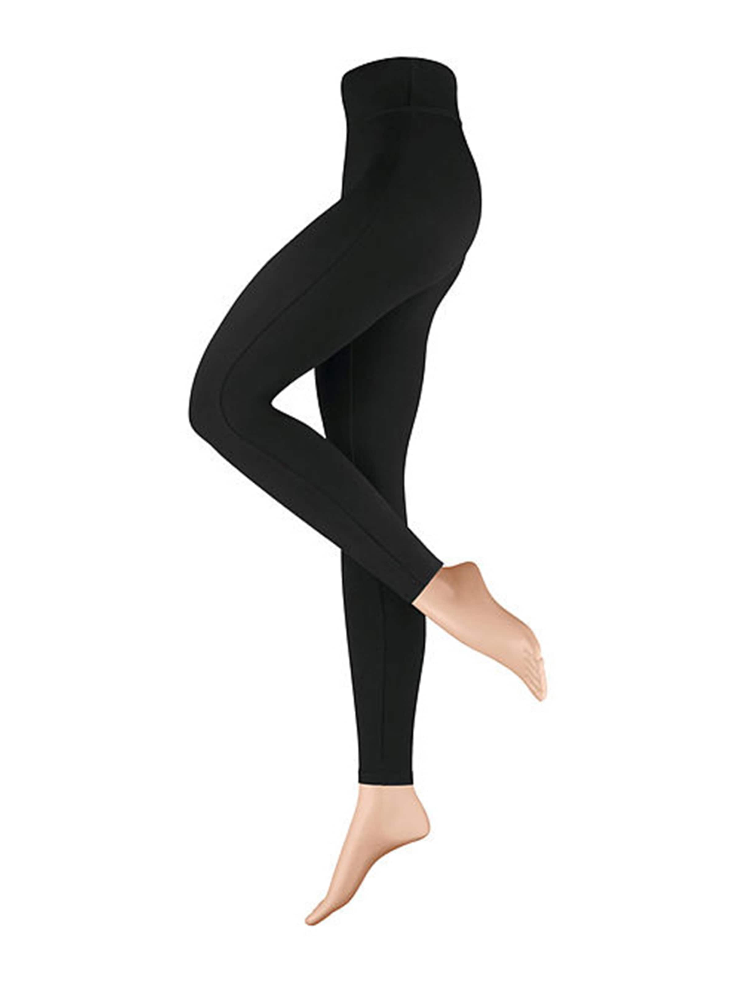 Nur Die Slim fit Leggings ' Blickdicht ' in Black