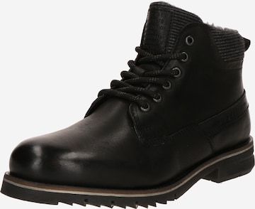 juoda bugatti Auliniai batai su raišteliais: priekis