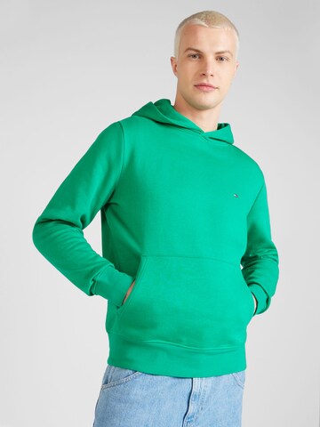 zaļš TOMMY HILFIGER Sportisks džemperis: no priekšpuses