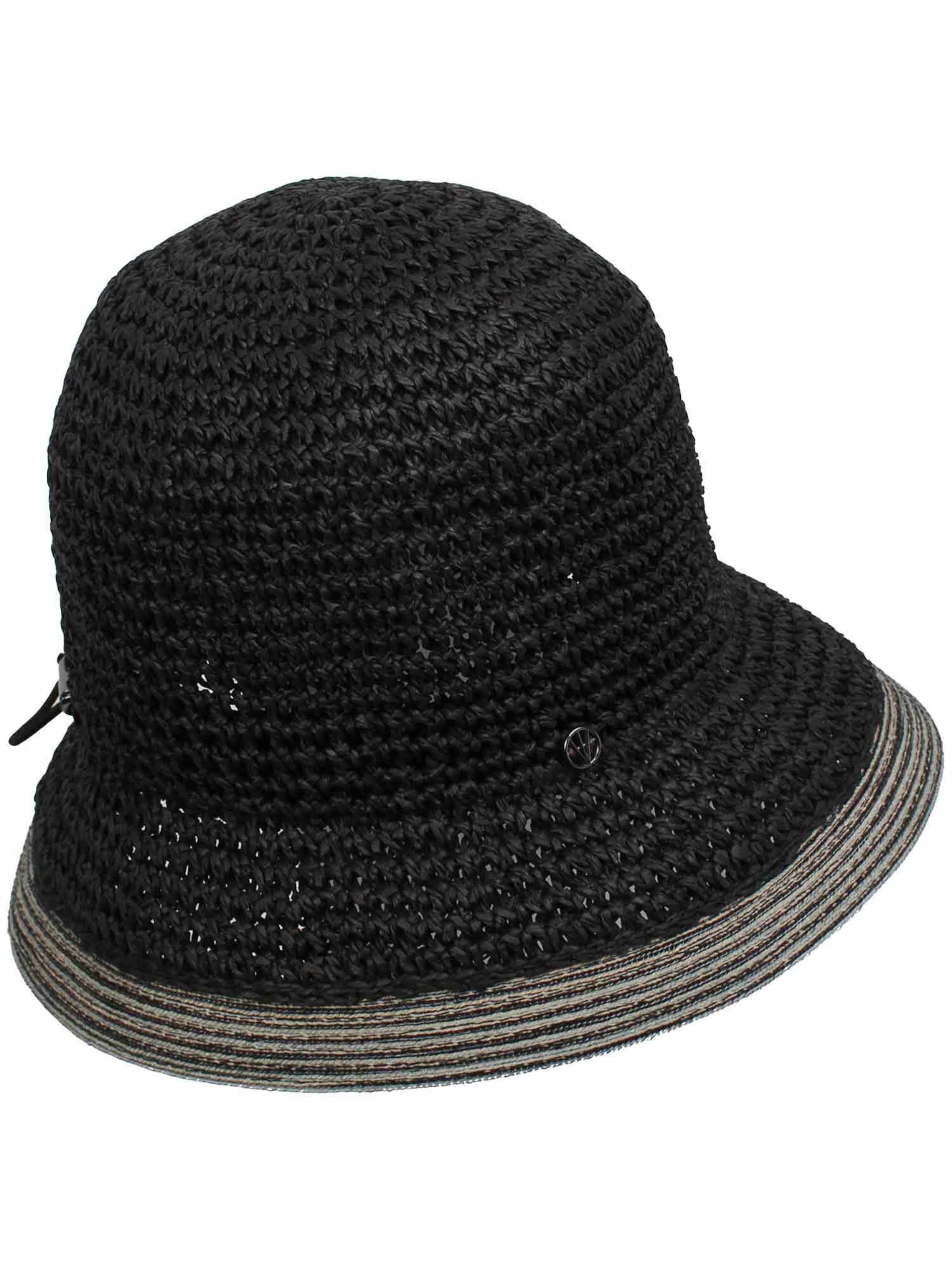 LOEVENICH Hut in Schwarz: Vorderseite