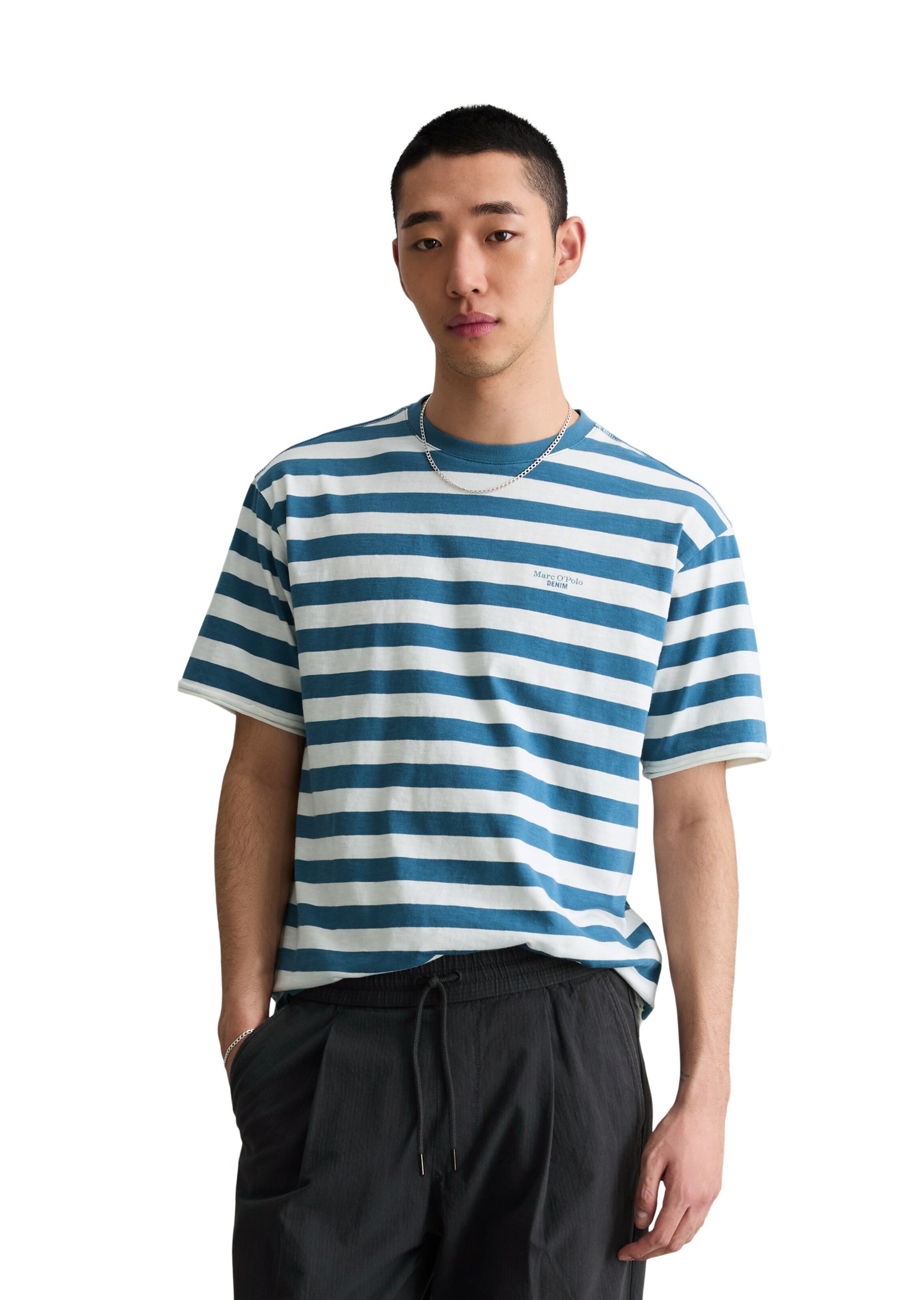 Marc O'Polo DENIM Shirt in Blauw: voorkant