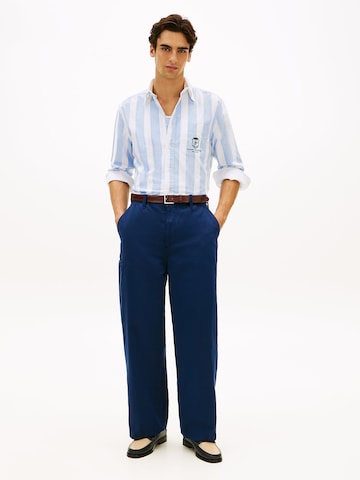 TOMMY HILFIGER Regular fit Overhemd in Blauw