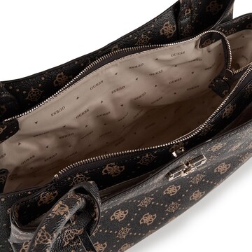 Sac bandoulière 'Emelie' GUESS en marron