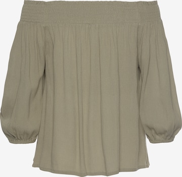 BUFFALO Blouse in Groen: voorkant